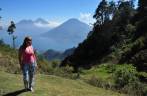 Despedida da fantástica região da laguna Atitlán (saindo de San Marcos La Laguna, na Guatemala)